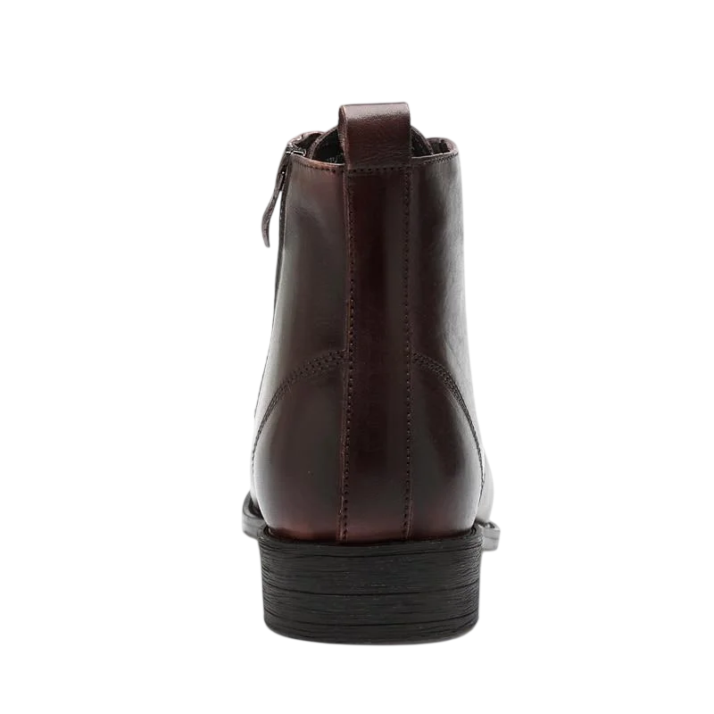 Tommy Brown Leather Boots