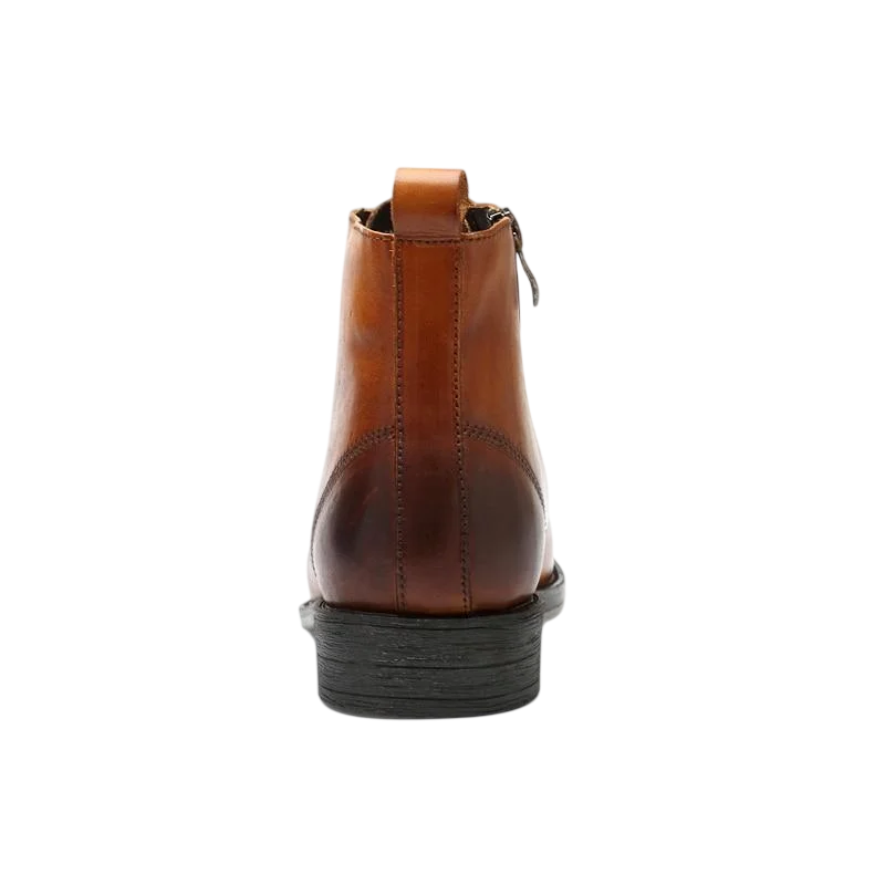 Tommy black leather boots